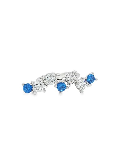 Rainbow crystal&blue ring GOCCIAZZURRA JEWELS | AN RAINBOWRODIOBLU